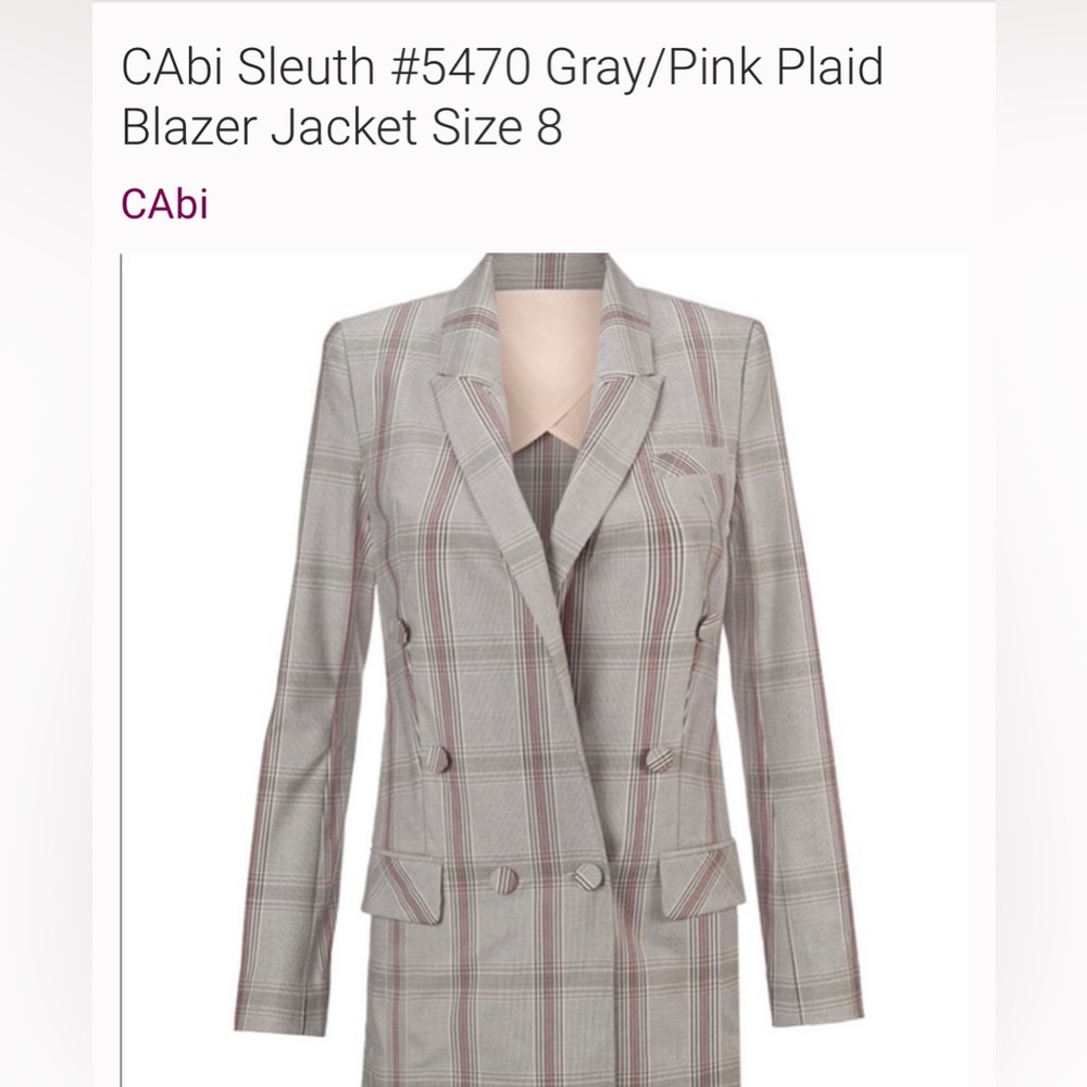 New!! ⭐️💞 Cabi Sleuth Blazer